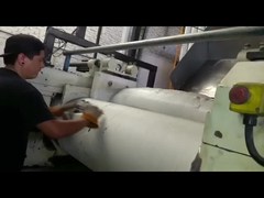 โรงผสมยางสองม้วน โรงสีม้วนสำหรับโรงผสมยาง