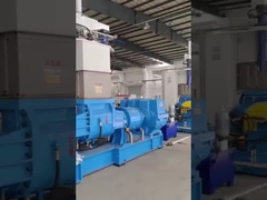 เครื่องนวดยางพร้อมฝาแรงดันไฮดรอลิกคู่